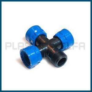 Croce F-M-F-F Collettori modulari Plastica Alfa