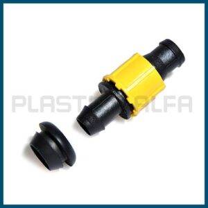 Derivazione con gommino per tubo PVC raccordi per manichetta Plastica Alfa