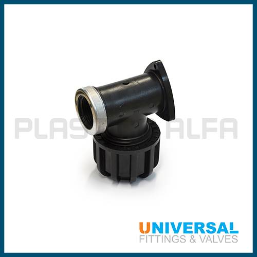 Gomito a muro Universal Plastica Alfa