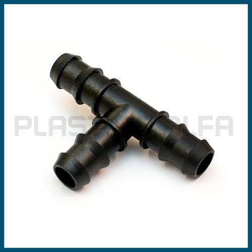 Tee 90° barbed fittings Plastica Alfa