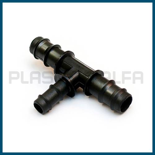 Reducing Tee 90° barbed fittings Plastica Alfa