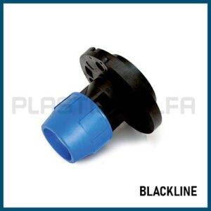 Raccordo flangiato blackline Plastica Alfa