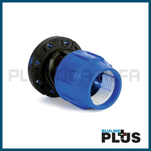 Raccordo flangiato blu line plus Plastica Alfa