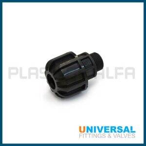 Raccordo maschio Universal Plastica Alfa