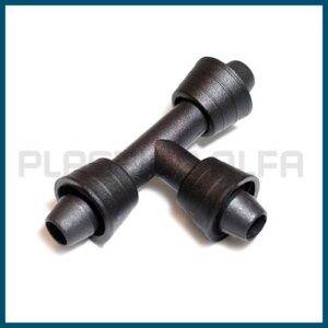 Raccordo a tee 90 tape ala gocciolante Plastica Alfa