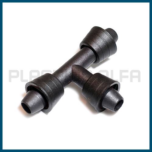 Raccordo a tee 90 tape ala gocciolante Plastica Alfa