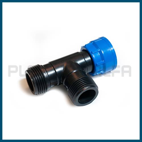 Tee a 90 F-M-M Collettori modulari Plastica Alfa
