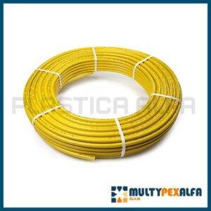 Tubo multistrato in PEX-Al-PEX GAS multypexalfa Plastica Alfa