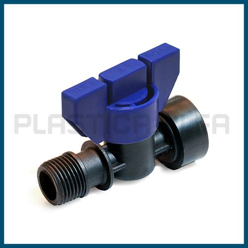 Valvola - filettata M-F serie USA Plastica Alfa