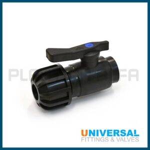 Valvola a sfera Universal filettata femmina Plastica Alfa