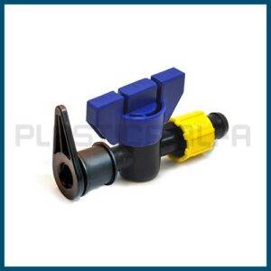 Valvola tape e layflat yellow serie USA Plastica Alfa