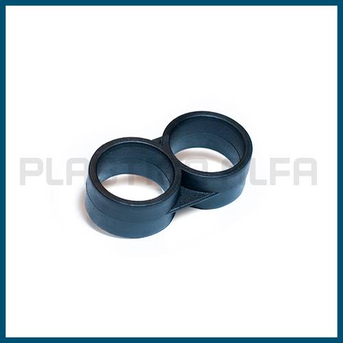 Doppio anello di arresto giardinaggio Plastica Alfa