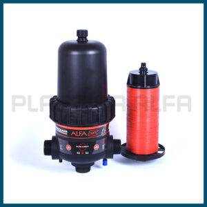 Filtro a dischi Alfamatic autopulente monocorpo allungato Plastica Alfa