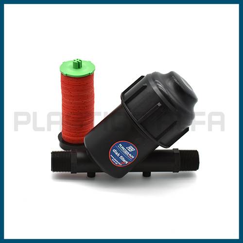Filtro a dischi mini senza scarico Plastica Alfa