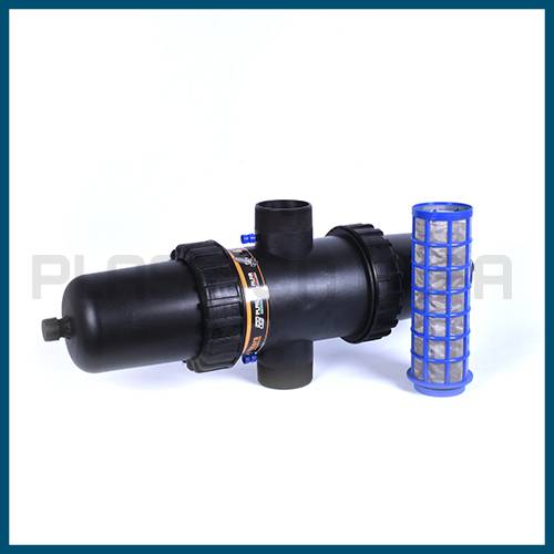 Filtro doppiocorpo allungato con tappo Plastica Alfa