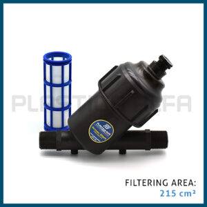 Filtro a rete medium con tappo Plastica Alfa