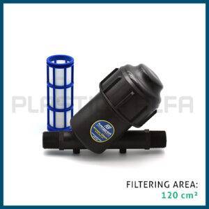 Filtro a rete mini senza scarico Plastica Alfa