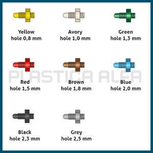 Base spruzzatore Plastica Alfa