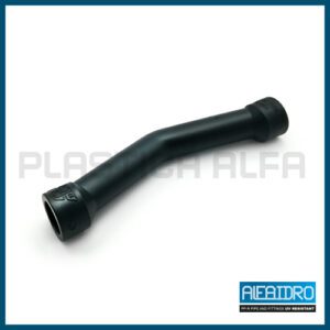 Tubo di sorpasso corto resistente UV Plastica Alfa