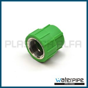 Adattatore femmina filettato femmina Waterpipe Plastica Alfa