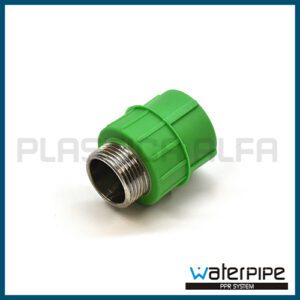 Adattatore femmina filettato maschio Waterpipe Plastica Alfa