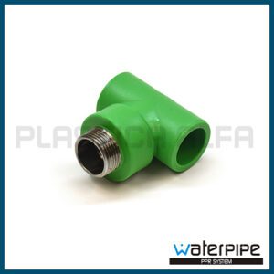 Derivazione T 90 filettata maschio Waterpipe Plastica Alfa