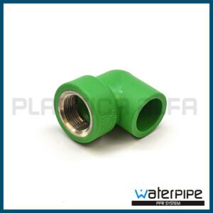 Gomito 90 femmina filettato femmina Waterpipe Plastica Alfa