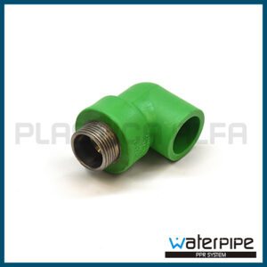 Gomito 90 femmina filettato maschio Waterpipe Plastica Alfa