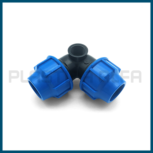 Gomito a tre vie Plastica Alfa