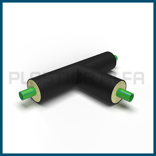 Raccordo T 90° PREISOLATO