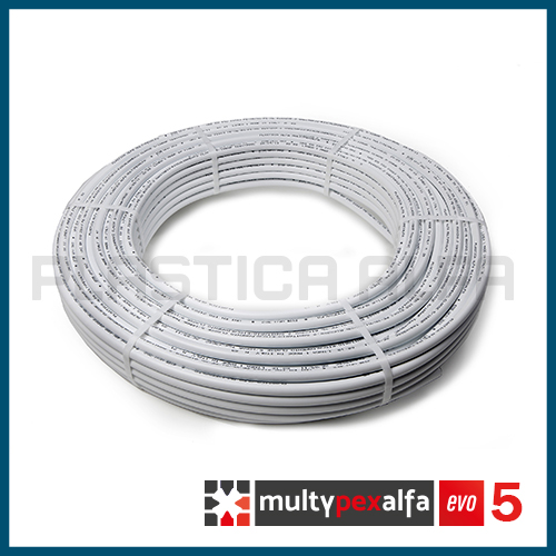 Tubo multistrato PEX-EVOH-PEX